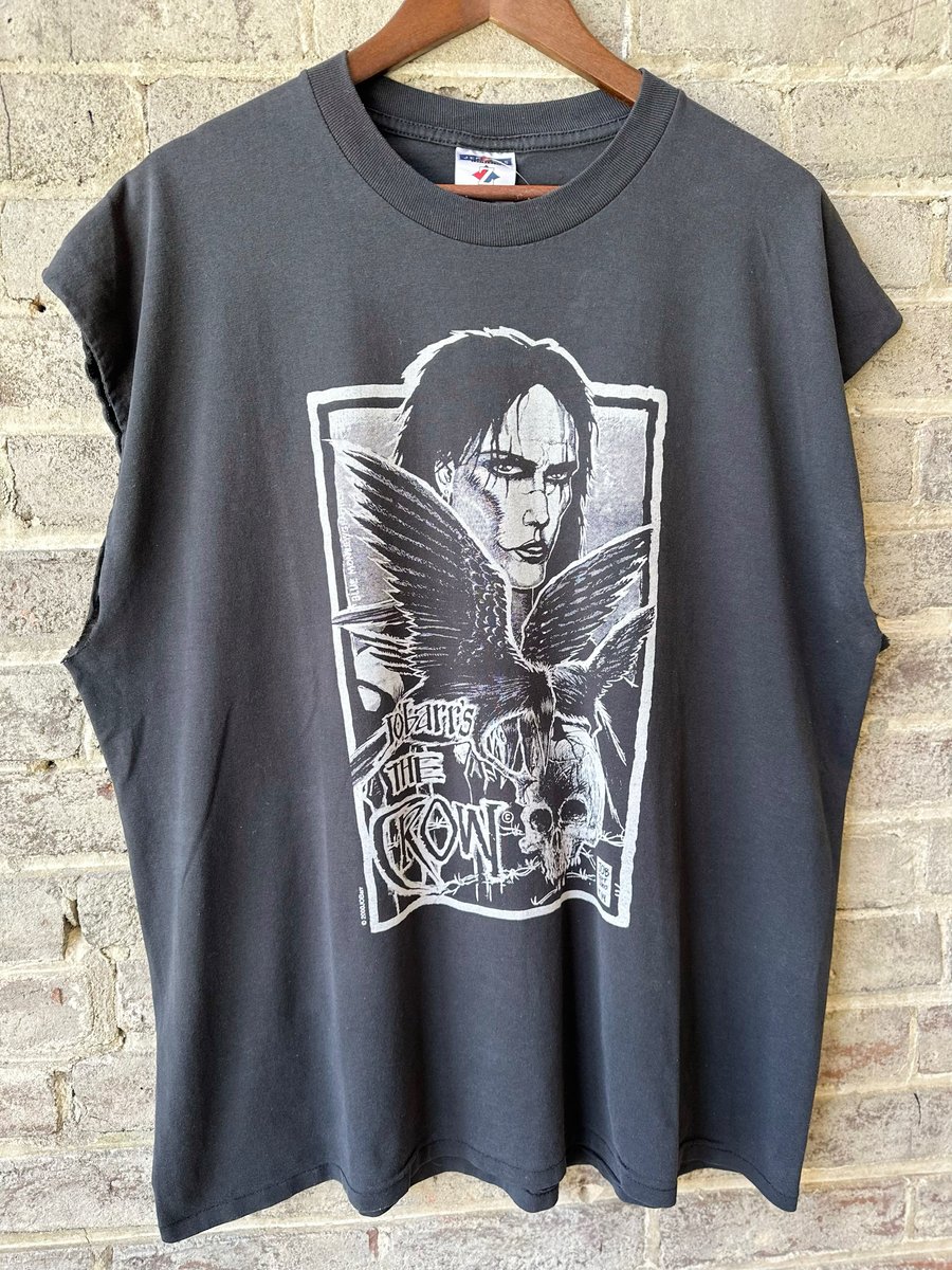 Image of VINTAGE YEAR 2000 “THE CROW” MOVIE PROMO TEE, SIZE: XL