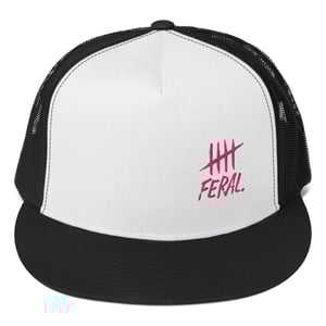 Image of feral. trucker. pink