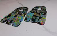 Image 2 of KYE (Blk/Turquoise/Pea Green/Pink) Color Mix