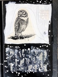 Image 2 of Owl Journal- mixed media