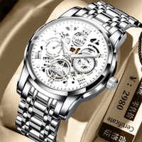 Image 5 of UTHAI Watch For Men Trendy High end Light Luxury Versatile Quartz Wristwatches Waterproof Roman Holl