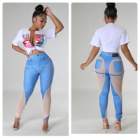 Image 1 of Mesh Leggings 