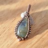 Beaded Labradorite Pendant