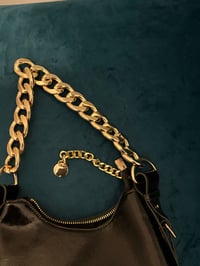 Image 2 of Black and gold bag