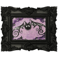 ‘Purple Soot Bat IV’ Original Painting