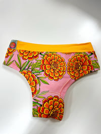 Image 1 of Small Cempasuichil High Rise Scrunchybutt READY TO SHIP