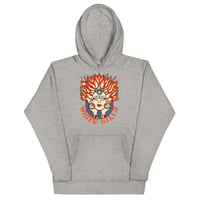 Image 3 of Heads On Fire Pullover Hoodie