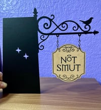 Image 4 of Bookshelf Divider “Smut/Not Smut” duo