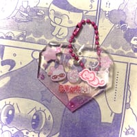strawberry nerd love charm