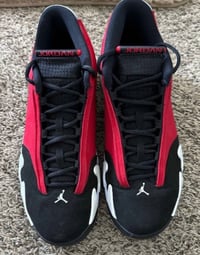 Image 1 of Jordan 14 Retro Gym Red Toro Size 9.5