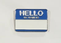 Image 1 of (PINS) Hello My Name Is