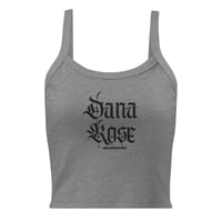 Image 1 of Women’s Logo micro-rib tank top