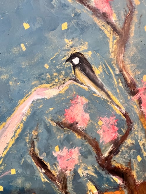 Image of Night Birds on the Magnolia Tree- Shanny Brooke