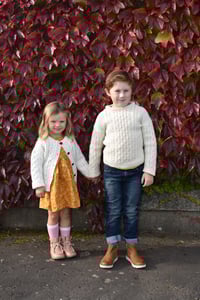 Image 13 of Aran Cardigan Kids - Made in Europe