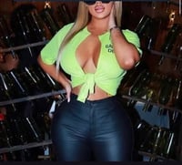 Gallery Dept. Neon green crop top 