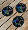 Lil pentagrams (black)