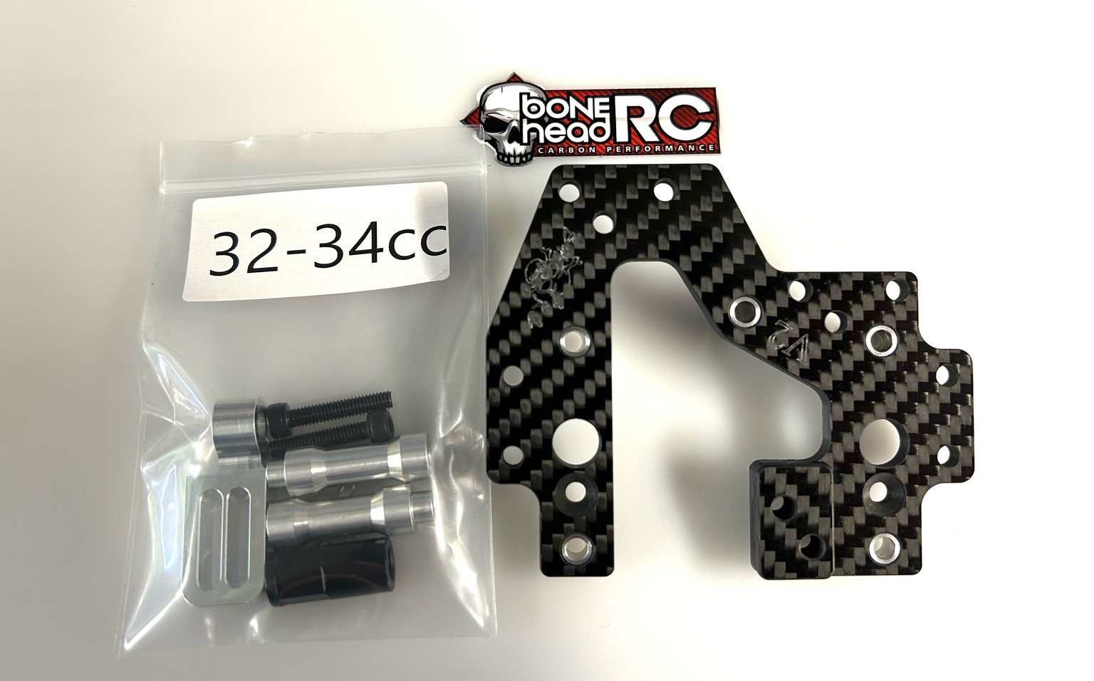 BoneHead RC Upgraded 3234cc Carbon Fibre MCD Brake Plate Kit BoneHeadRC