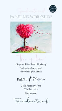Image 2 of Paint and Prosecco Night Gainsborough