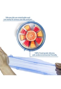 Image 5 of 6 Pieces Silicone Stretch Lids