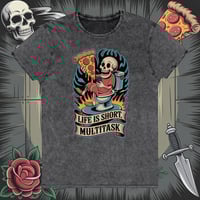 Image 3 of Multitask Vintage Wash Denim Tee