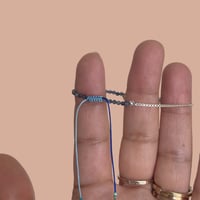 Image 2 of Blue eye and pearl bracelet 