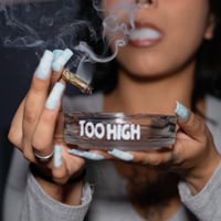 Image 2 of Too High Ashtray (Glass)