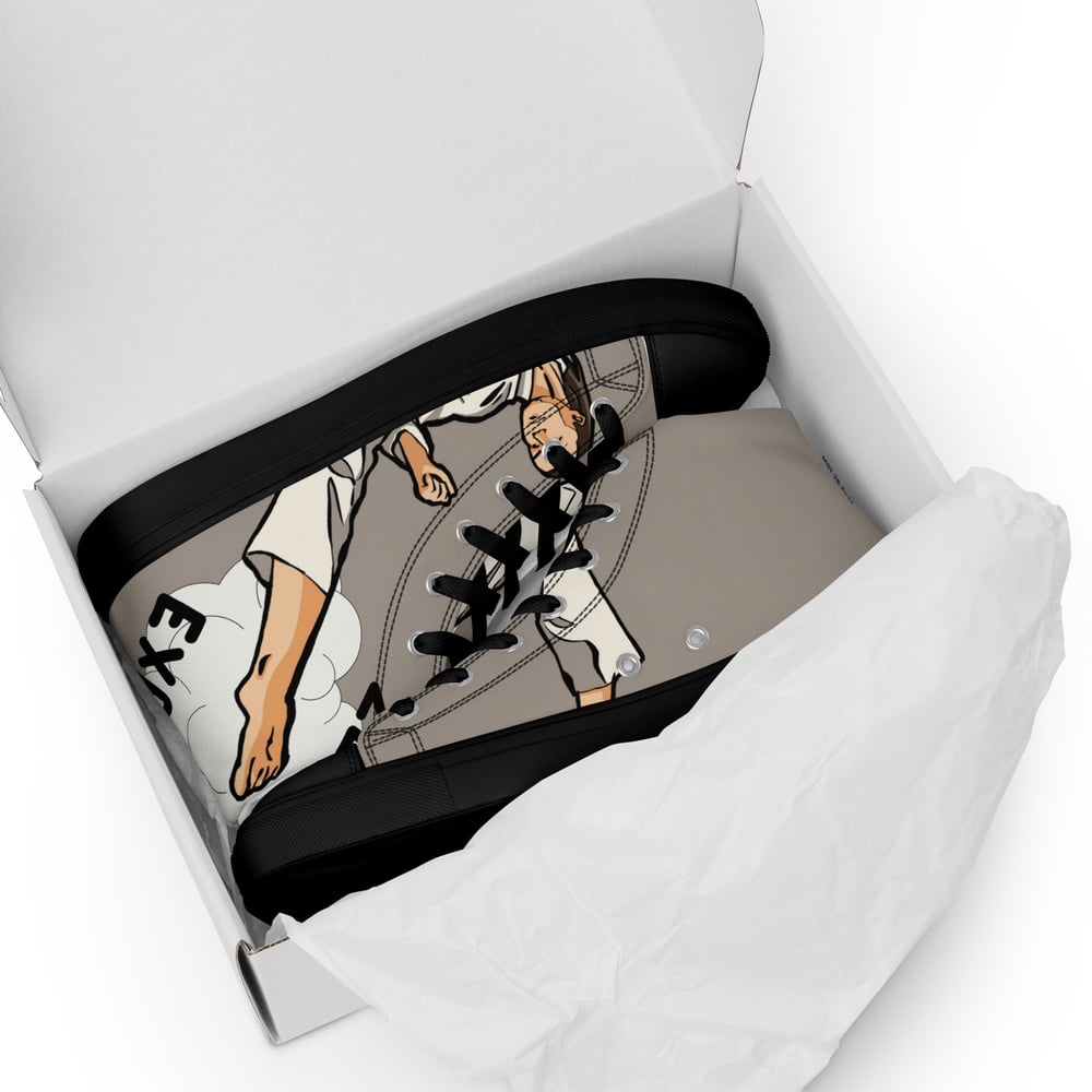 ZEN EXP - “Karate” Men’s high top canvas shoes