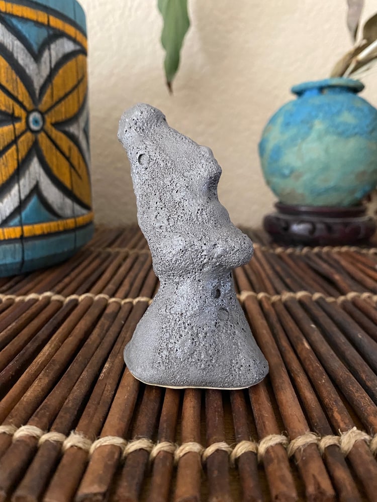 Image of Quick Sculpt Mini Moonrock Moai (c) - Shipping Included 