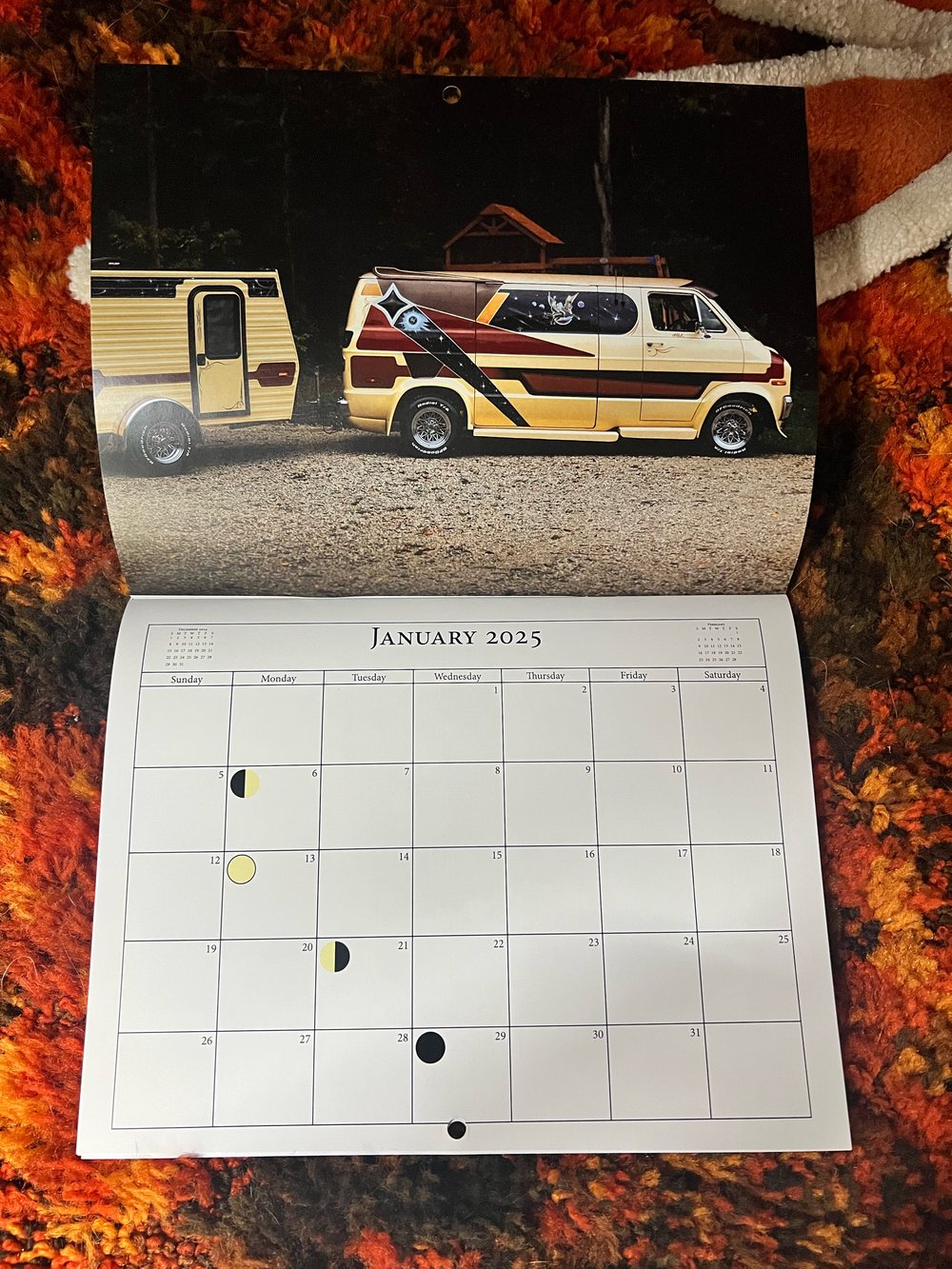 Van Power 2025 calendar  Pre Order 