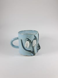 Image 1 of snowdrop mug (blue)