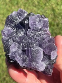 Image 3 of Purple Cubic Fluorite Specimen #1956