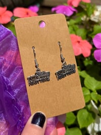 Image 2 of i <3 knitting earrings