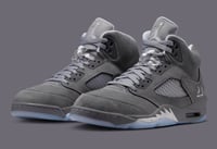 Image 1 of Jordan Retro 5 “Wolf Grey”
