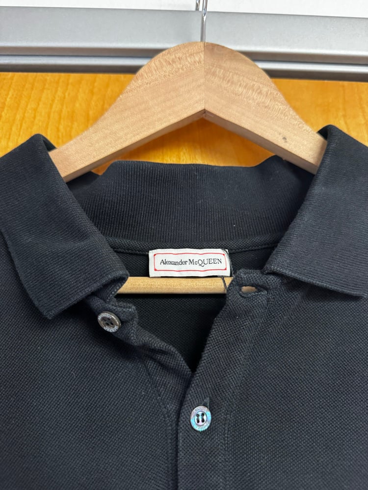 Image of Alexander Mcqueen Embroidered Polo