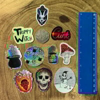 Image 2 of Trippy Witch Stickers