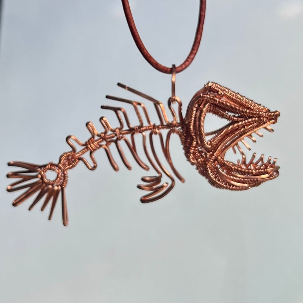 Image of Fishbone Pendant