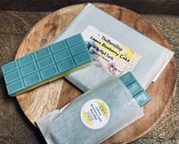 Image 3 of Lemon Blueberry Cake Wax Melt food scented wax melt strong scented wax snap bar plastic free