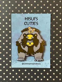 Mama and Baby Bear Enamel Pin