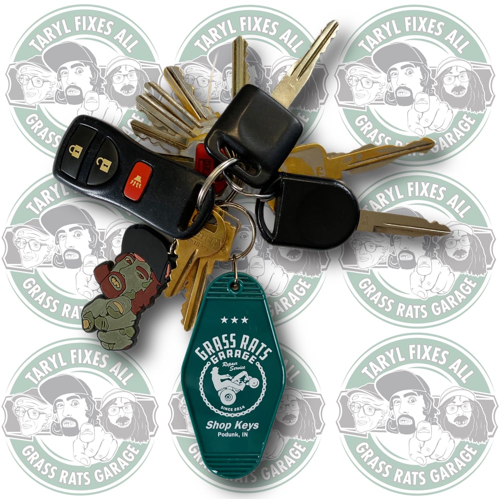 BACK IN STOCK! Vintage Motel Shop Keychains!! 