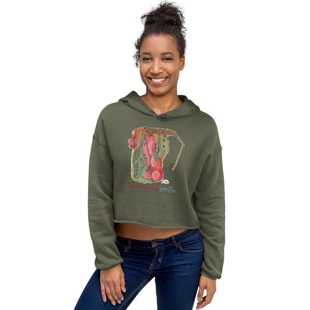 Image of Jokritzelt September Crop Hoodie