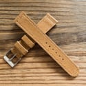 40's Style Pigskin Strap - Sand