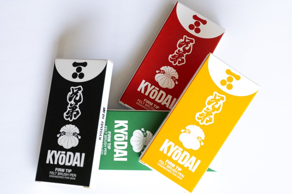 Image of Kyodai firm tip pens