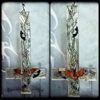 Image 1 of XXL CROSS COLLAGE 16" (with hanging chain)