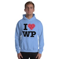 Image 9 of I Love Water Polo Hoodie Light Colors - Adult
