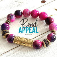 Image 4 of Gold & Fuschia 