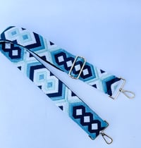 Image 1 of Black and Blue Strap