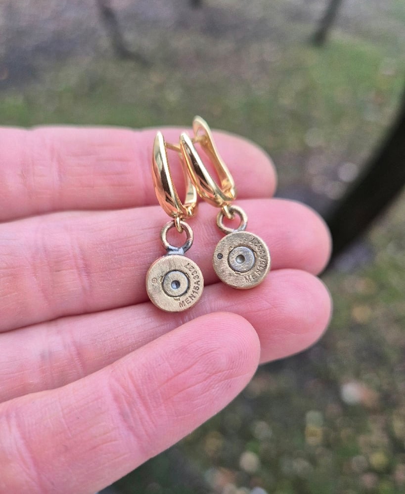 Small bullet casings earrings  copy