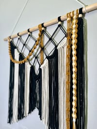 Image 2 of Gold Digger - Macrame Wall Hanging (large)