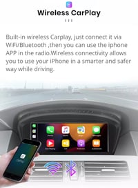 Image 3 of BMW 5/3 Series E60 E61 E63 E64 E90 E91 E92 E93  CARPLAY & ANDROID AUTO CAR STEREO BLUETOOTH