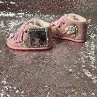 Image 3 of Pink lollipop picture infant boots